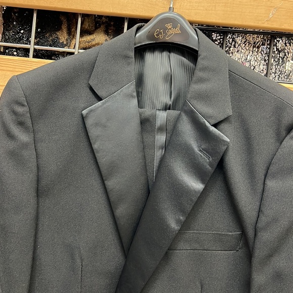 NWT,EJ Samuel Black Tuxedo (TUX101) black,made in Italy,black - Picture 4 of 17